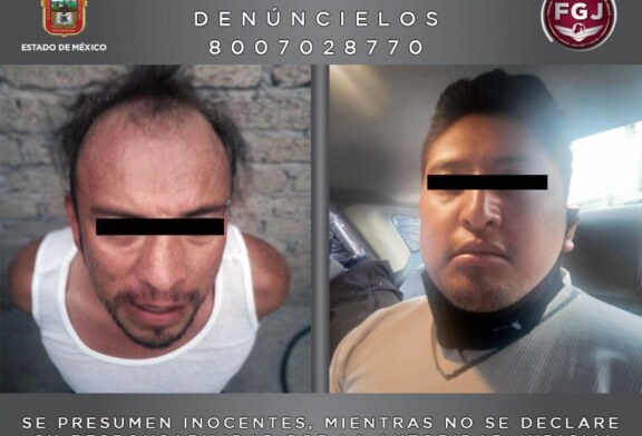 Detienen a dos sujetos que habrían robado tanques de oxígeno en Ecatepec