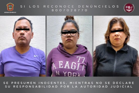 Detienen en Chalco a tres personas que vendían productos lácteos de un programa social del gobierno del Edoméx