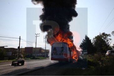 Incendian varios camiones porque la justicia no les llega