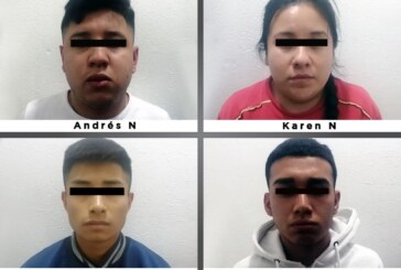 Detienen en Chimalhuacán a cuatro probables homicidas