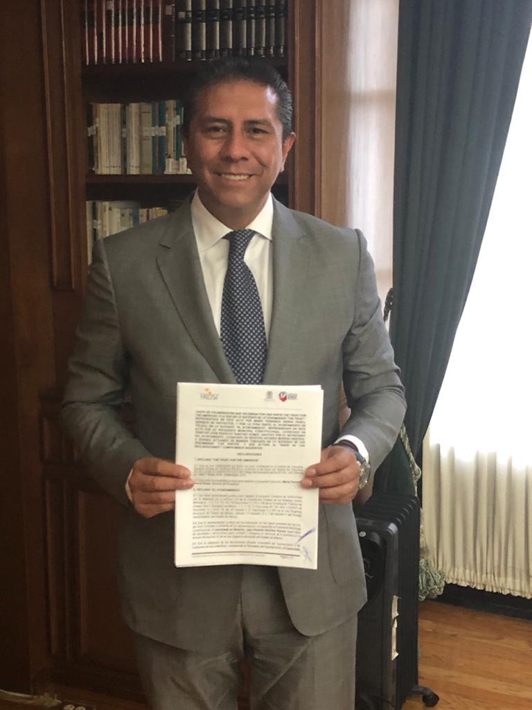 Firman Toluca y The Trust for the Americas carta de colaboración