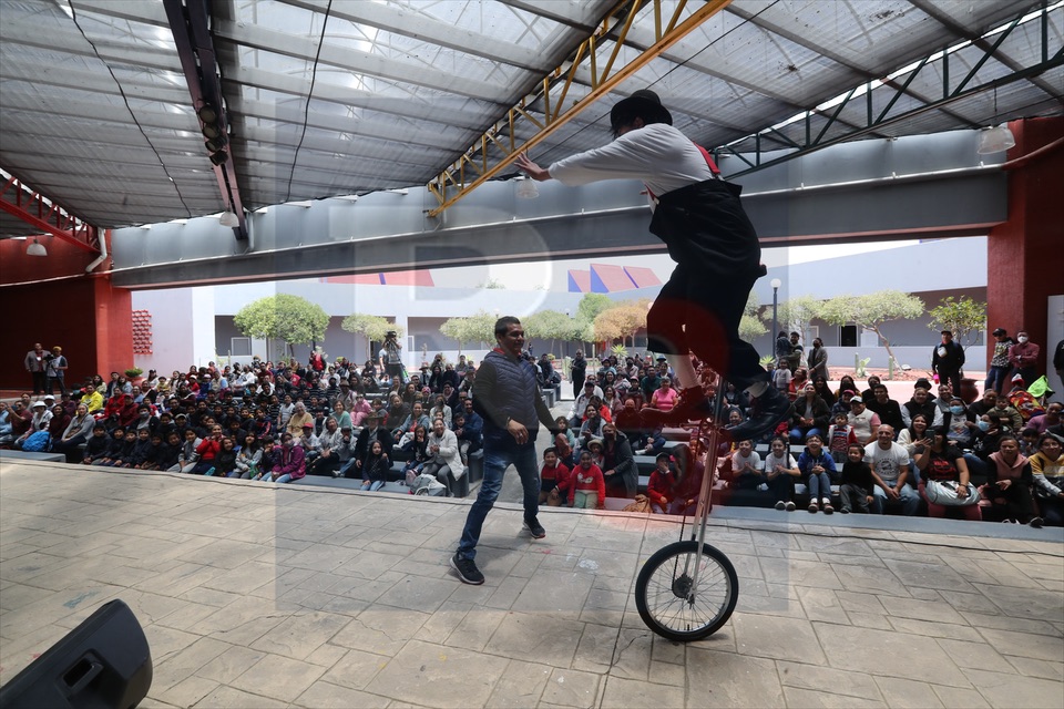 Inicia FestinArte en el Centro Cultural Mexiquense, niños disfrutan en sus últimos días de vacaciones