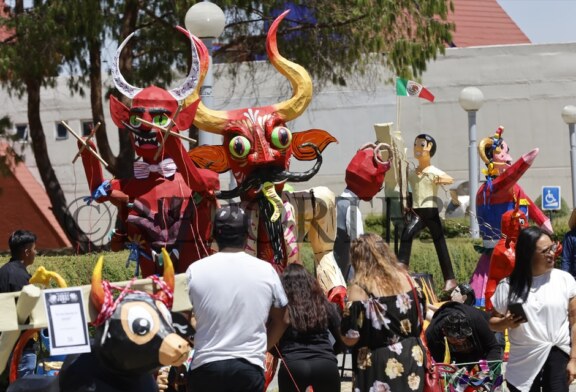 El mal llegó al Centro Cultural Mexiquense en Toluca con los Judas.