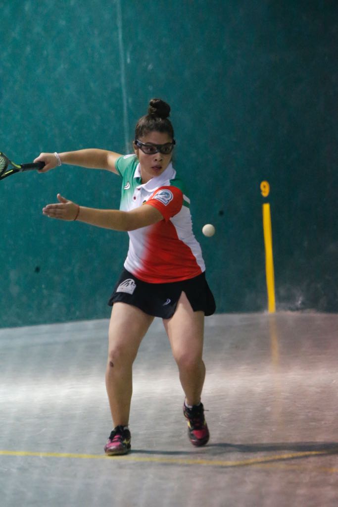 Alza Edoméx oro y bronce en frontenis individual femenil