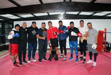 Entrena boxeador Jaime Munguía en el centro ceremonial otomí para debutar en la categoría peso medio