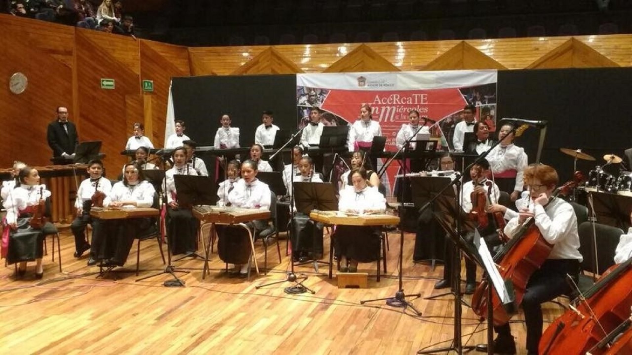 Participa orquesta típica infantil-juvenil “medrano” en acércate un miércoles a la cultura
