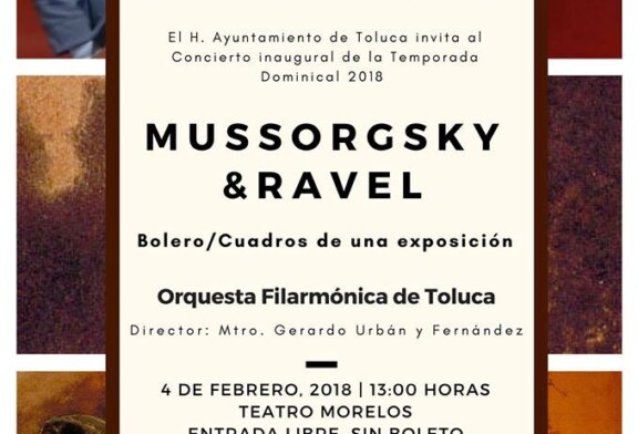 Inicia OFiT Temporada Dominical 2018 con espectacular concierto de Mussorgsky & Ravel