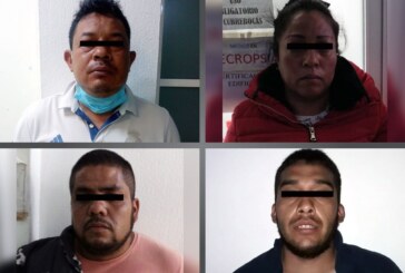 Detienen a cuatro integrantes de una banda delictiva dedicada al robo de vehículos de carga en el valle de México