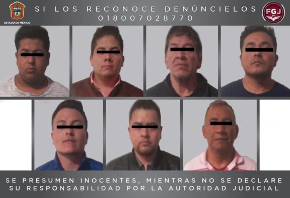 Vinculan a proceso a siete sujetos, cuatro de ellos agentes de investigación de la FGJEM, por secuestro exprés