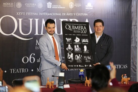 Presentan vigésima séptima edición del festival internacional de arte y cultura Quimera.