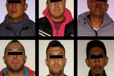 Aprehenden a seis probables responsables del delito de robo de cajeros automáticos