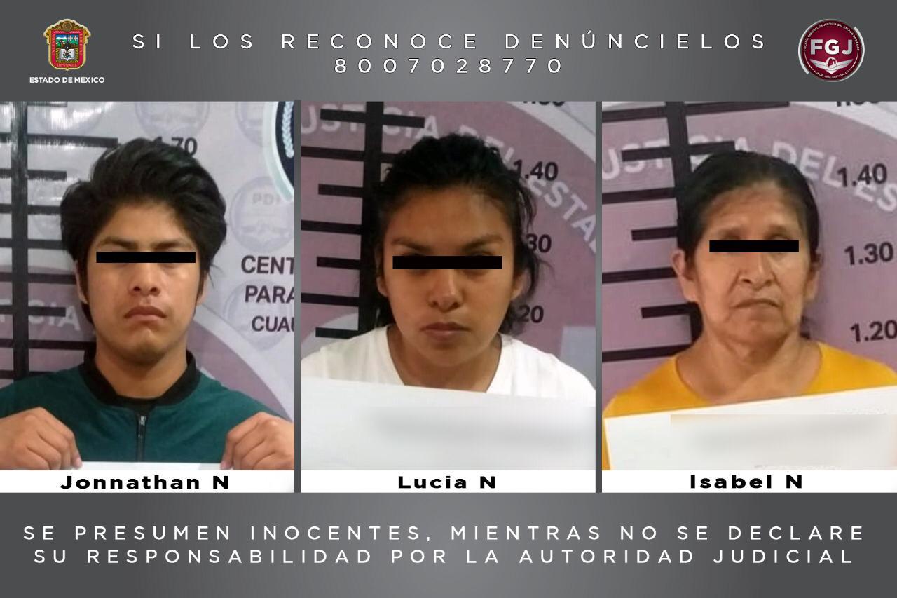 Ingresan a un penal estatal a tres personas investigadas por el maltrato a un menor de edad con discapacidad en Huehuetoca