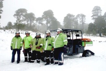 Inicia operativo invernal en el nevado de Toluca