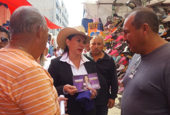 Pide Teresa Castell a mexiquenses que no permitan que partidos de izquierda vean al Edoméx como botín político